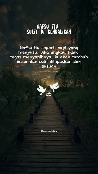 nafsu itu sulit di kendalikan #katakatmutiara #renungan #storywa #katamutiarahidup #katakatamotivasi