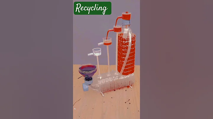 Recycling of bottles || project making ||#shorts#craft #youtubeshorts #craftroomactivities