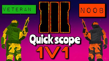 Black Ops 3 - INSANE QUICK-SCOPE 1V1 AGAINST NOOB