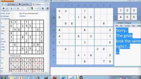 CSmart Sudoku Solver Demo.wmv