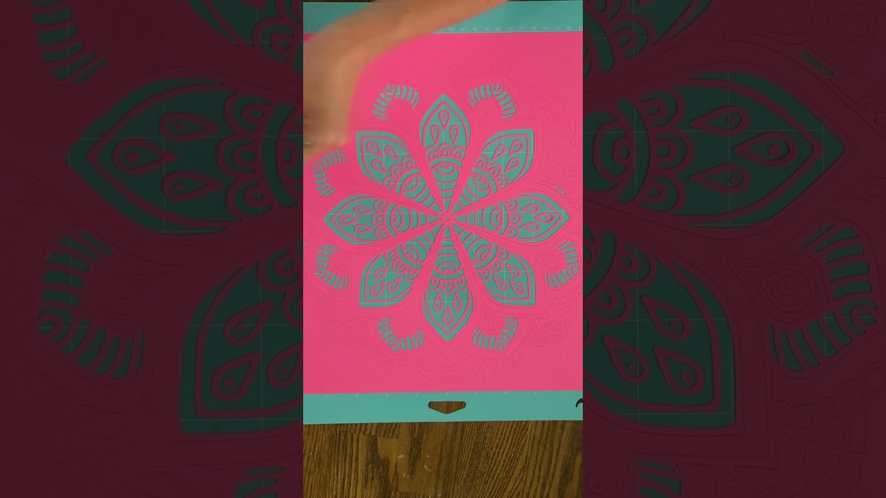 A mandala a day keeps the stress away 😌✨