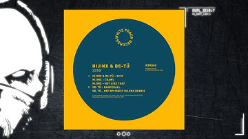 DE-TÜ & Congi - Off My Chest (Hijinx remix) [duploc.com premiere]