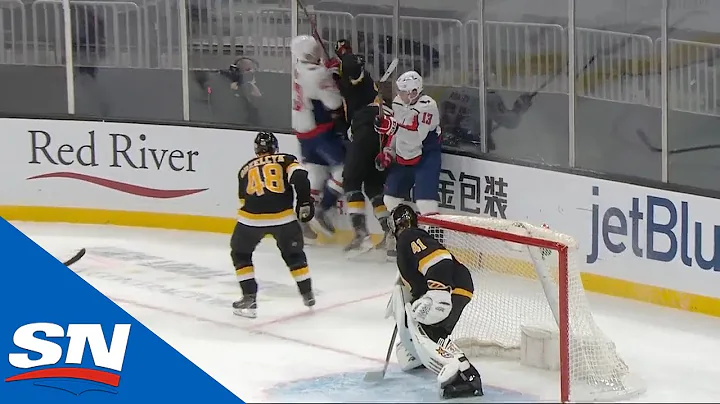 Tom Wilson Hits Bruins' Brandon Carlo With Dangero...