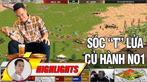 Siêu phẩm cung a Minoan bá cháy của Chim Sẻ Đi Nắng | AoE Highlights