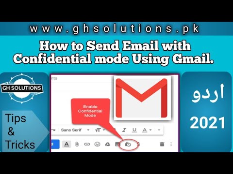 How to Send Confidential Email in Gmail || Password Protected Email