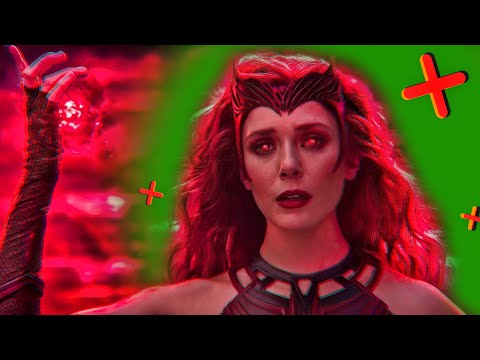 Green Screen Scarlet Witch Powers Video Effects 4K