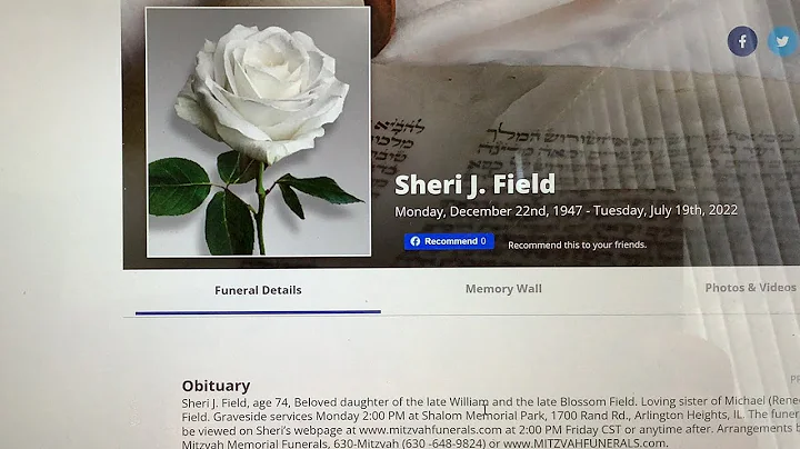 Sheri J. Field Funeral Service