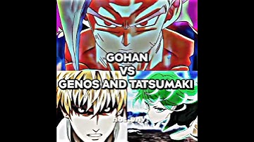 Who is strongest (2v1) #anime #dragonball #opm