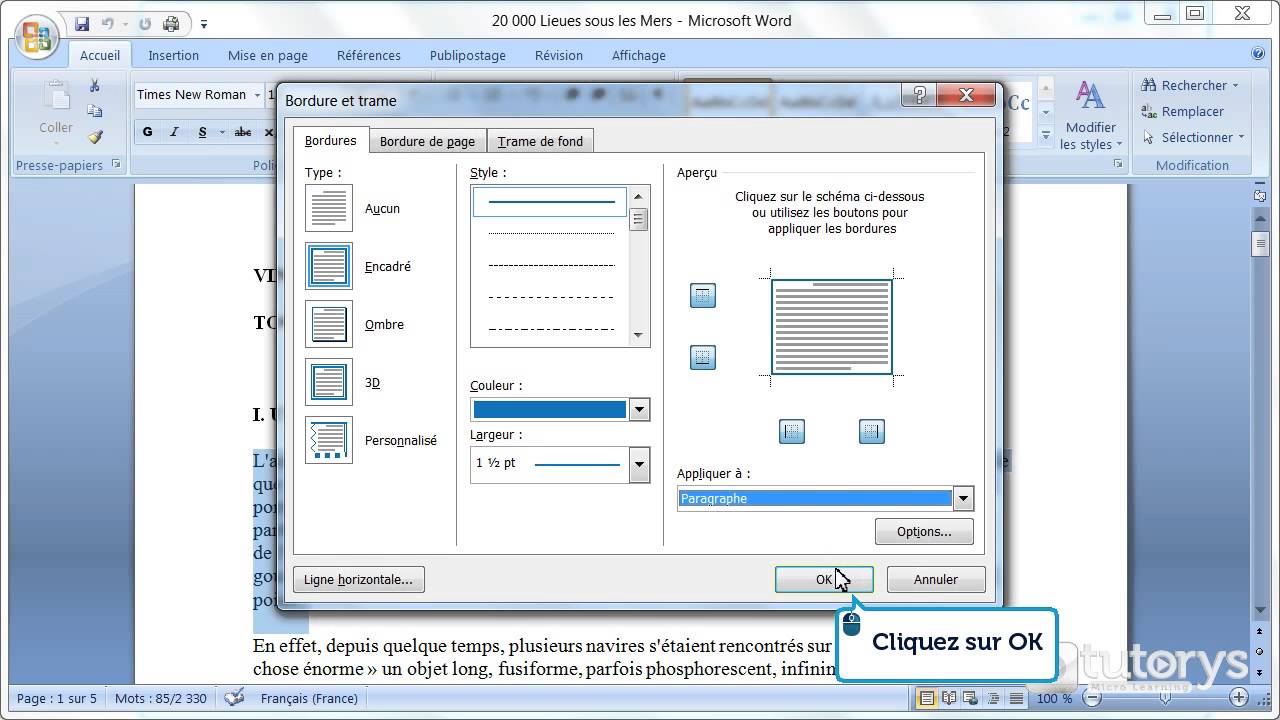 TELECHARGER ENTETE DE PAGE WORD 2007 Tactipislindlatu