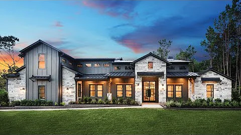 CUSTOM LUXURY MODERN MODEL HOUSE TOUR NEAR HOUSTON TEXAS | 5 BED | 4.5 BATH | 4956 SQFT