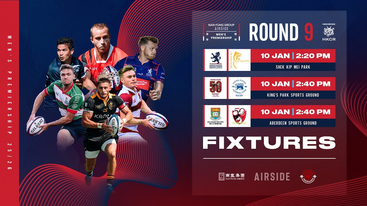 Round 9: Milwaukee HK Scottish v Kroll USRC Tigers RFC [Nan Fung Group | AIRSIDE Men's Premiership]