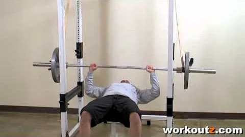 Reverse Bench Press with Heavy Duty Powerlifting Bands - Chest Workout