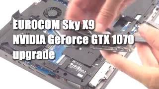 NVIDIA GeForce GTX 1070 Pascal upgrade in EUROCOM Sky X9 Desktop Laptop