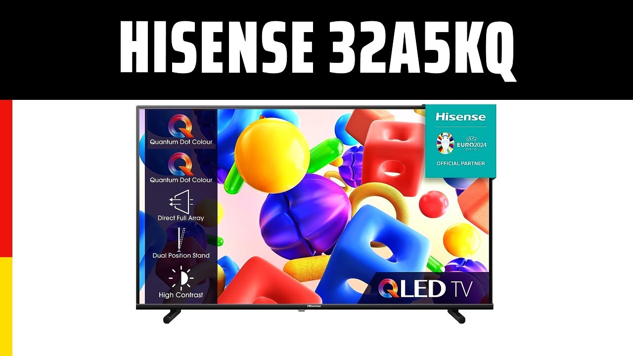 Hisense 32A5KQ - 32 Pulgadas - Quantum Dot Colour - High Contrast