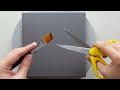 (819) Fantastic feathers | With a brush I made | Easy Painting for beginners | Designer Gemma77