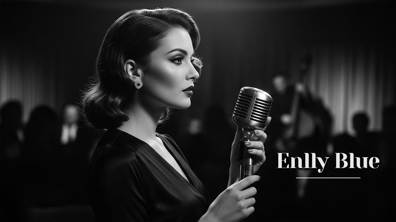 Enlly Blue - Slow Burn | Soul Blues Rhythm (Gritty 1950s Vibe, Classic Guitar & Snare Shuffle)