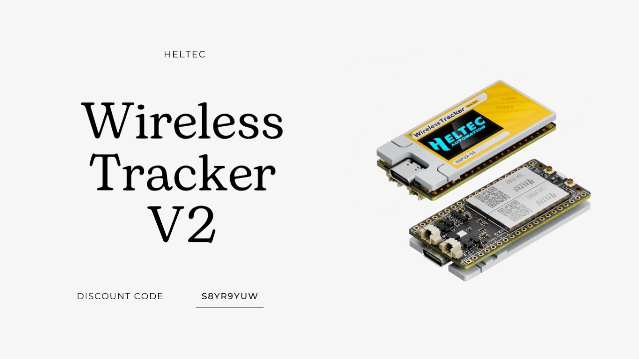 ESP32-S3 Heltec Wireless Tracker V2 - YouTube