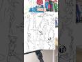クロッキーを100日続けたbeforeとafter#イラスト #イラストメイキング #アート #shorts