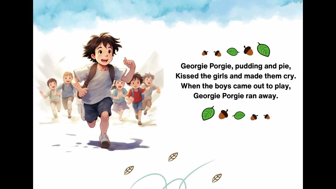 Pudding and Pie Nursery Rhyme YouTube