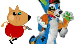 Foxy Stabs Coronafurry Part 6 Of Freddy And Foxy Series