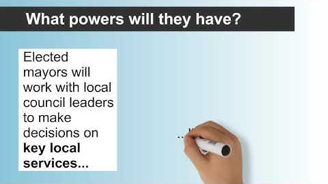 Devolution Explained in 60 seconds | Elected Mayors