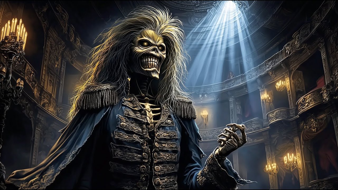 Phantom of the Opera - Iron Maiden 4K AI VIDEO ANIMATION