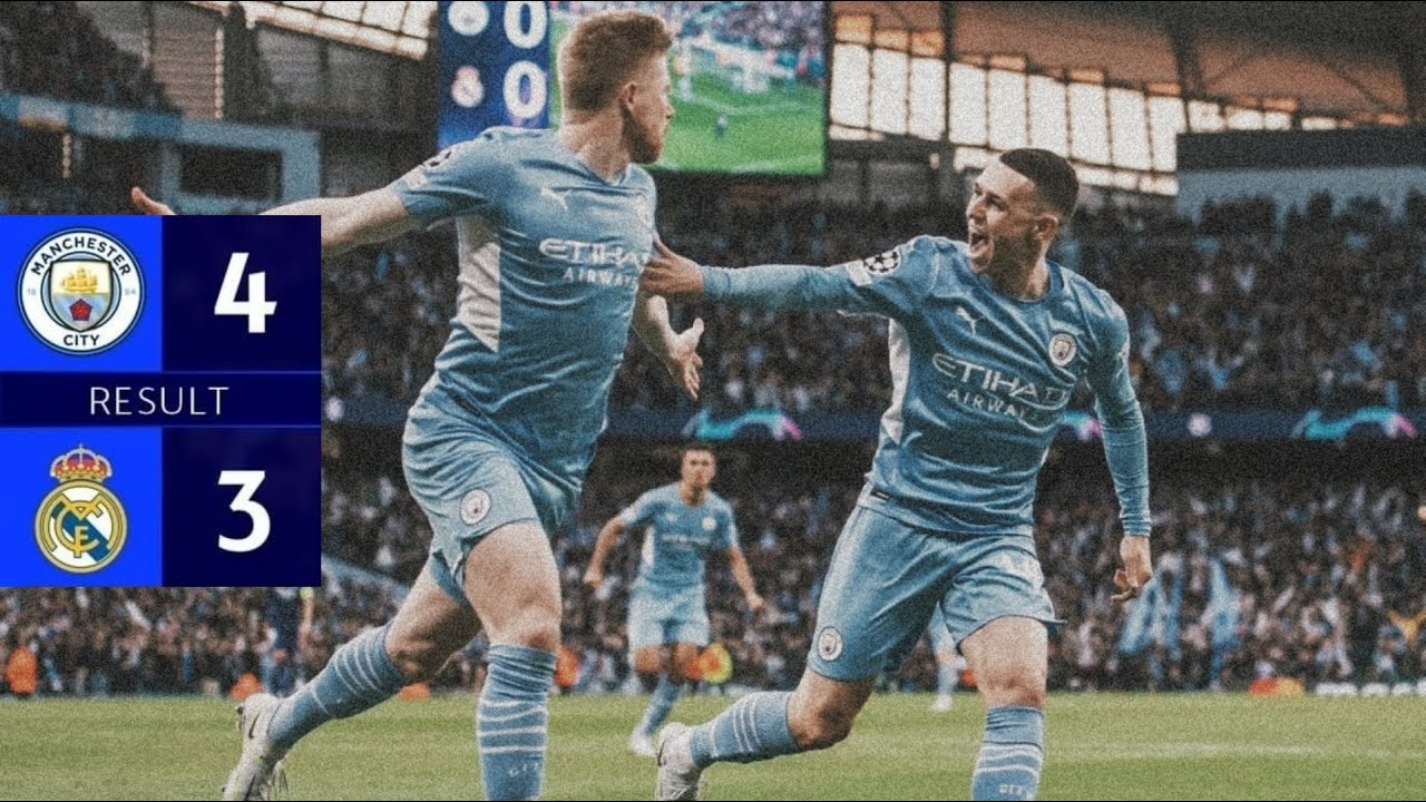 PETER DRURY Commentary MANCHESTER CITY vs REAL MADRID 43 Leg 1