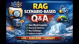 RAG Scenario-Based Interview Questions & Answers | Real-World Use Cases | AI & LLM Explained