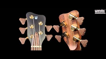 Warwick Custom Shop Masterbuilt - Streamer LX Bleached Rose Stain High Polish Finish