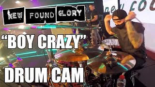 New Found Glory - Boy Crazy (Drum Cam)