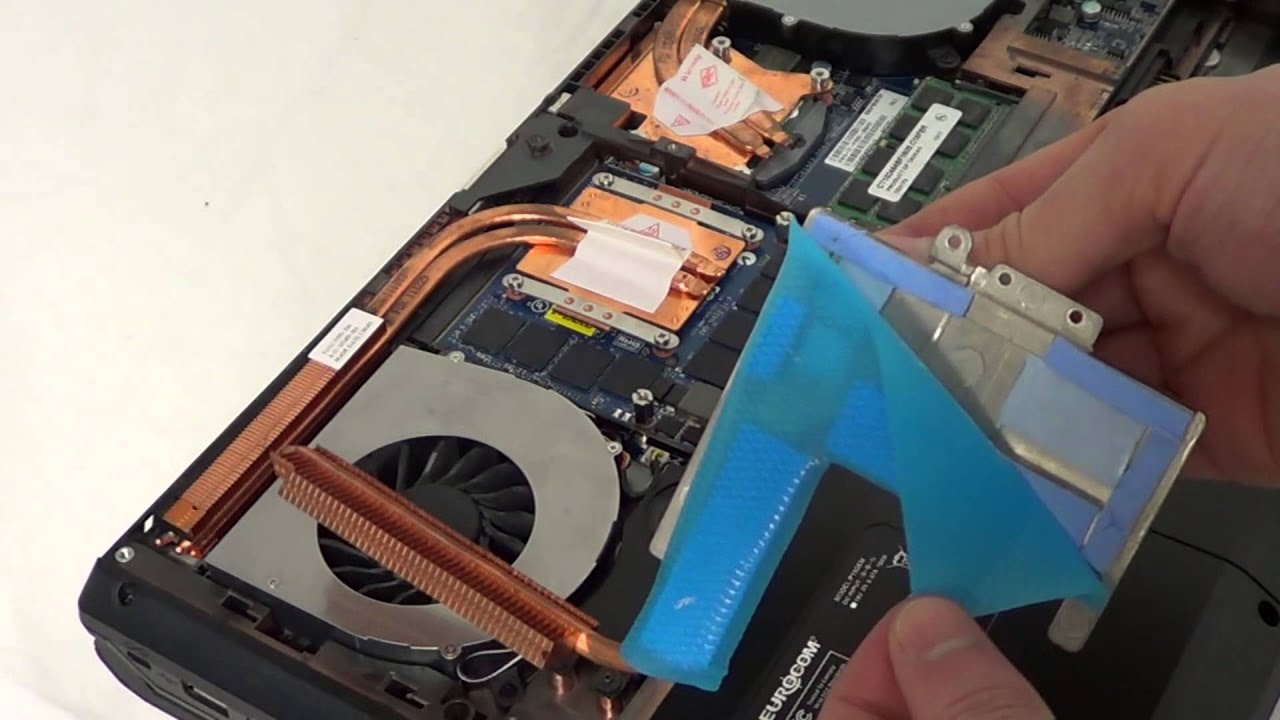 NVIDIA GTX 980M Upgrade in Racer - P150EM P170EM-NP9170-NP9150 - YouTube