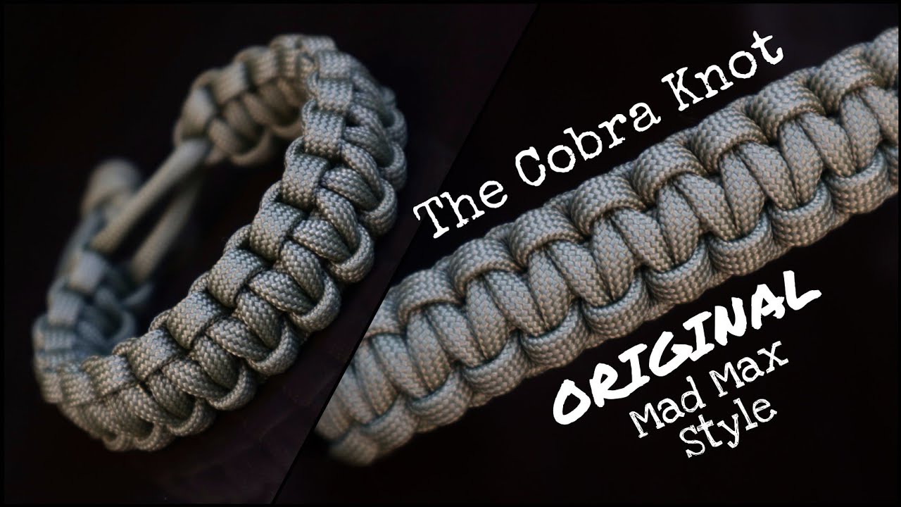 HOW TO MAKE A MAD MAX STYLE ORIGINAL PARACORD BRACELET, SURVIVAL BRACELET,  NO CLASP OR BUCKLE. 