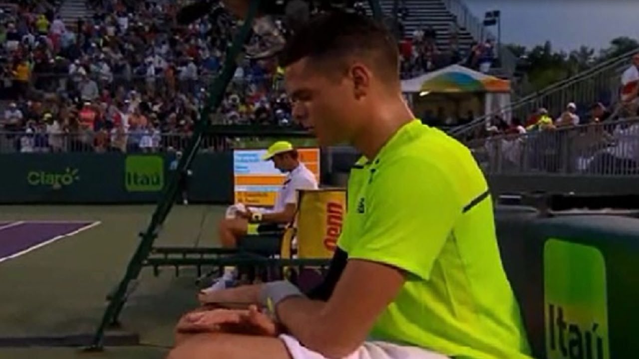 Milos Raonic The secret of meditation time - YouTube