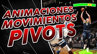 LAS MEJORES ANIMACIONES y MOVIMIENTOS para PIVOT en NBA2K21