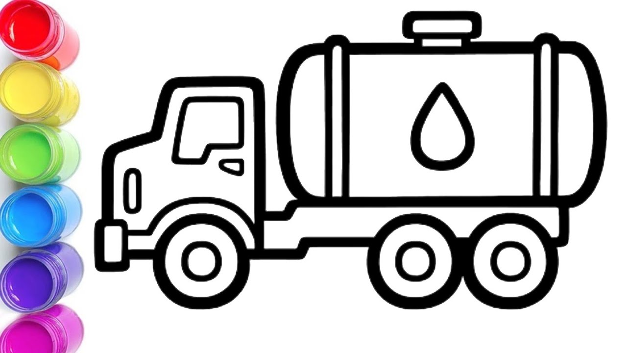 How to Draw an Oil Tanker 🚢 | Simple Drawing Tutorial