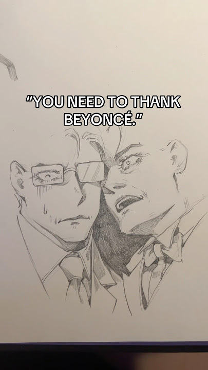 (Parody) you didn’t thank Beyoncé for your Nobel prize #memes #pencildrawing