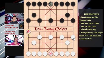 CỜ TƯỚNG ÚP 2018: Lưu Khánh Thịnh vs Tô Thanh Hiền ĐẤU TRƯỜNG CỜ VIỆT