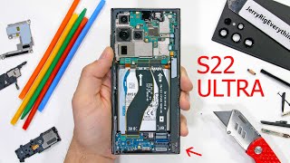 Galaxy S22 Ultra Teardown  Can the SPen hole Leak?!