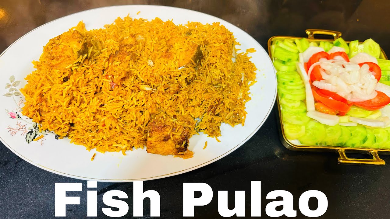 Best Fish Pulao Recipe // Simple And Aromatic Seafood Biryani