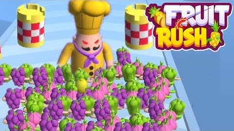 Fruit Rush Gameplay (iOS & Android) Walkthrough part 32