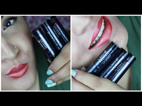 Video: Lakme Absolute Illuminating Lip Shimmer - Orange Glitz Review