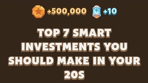 Top 7 Smart Investments You Should Make in Your 20s | Memefi Video Code