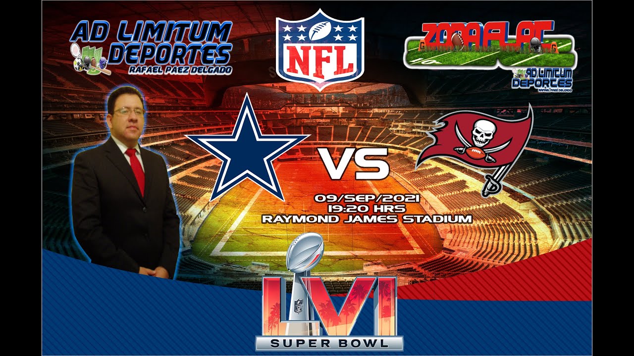 Previo Dallas Cowboys vs Tampa Bay Buccaneers Semana 1 NFL.