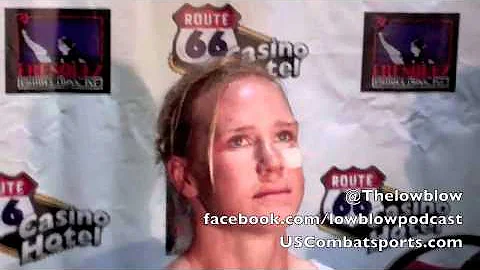 Anne Sophie Mathis vs Holly Holm, Post Fight Press...