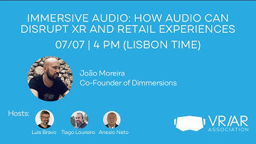 Webinar: Immersive Audio: How audio can disrupt XR and retail experiences
