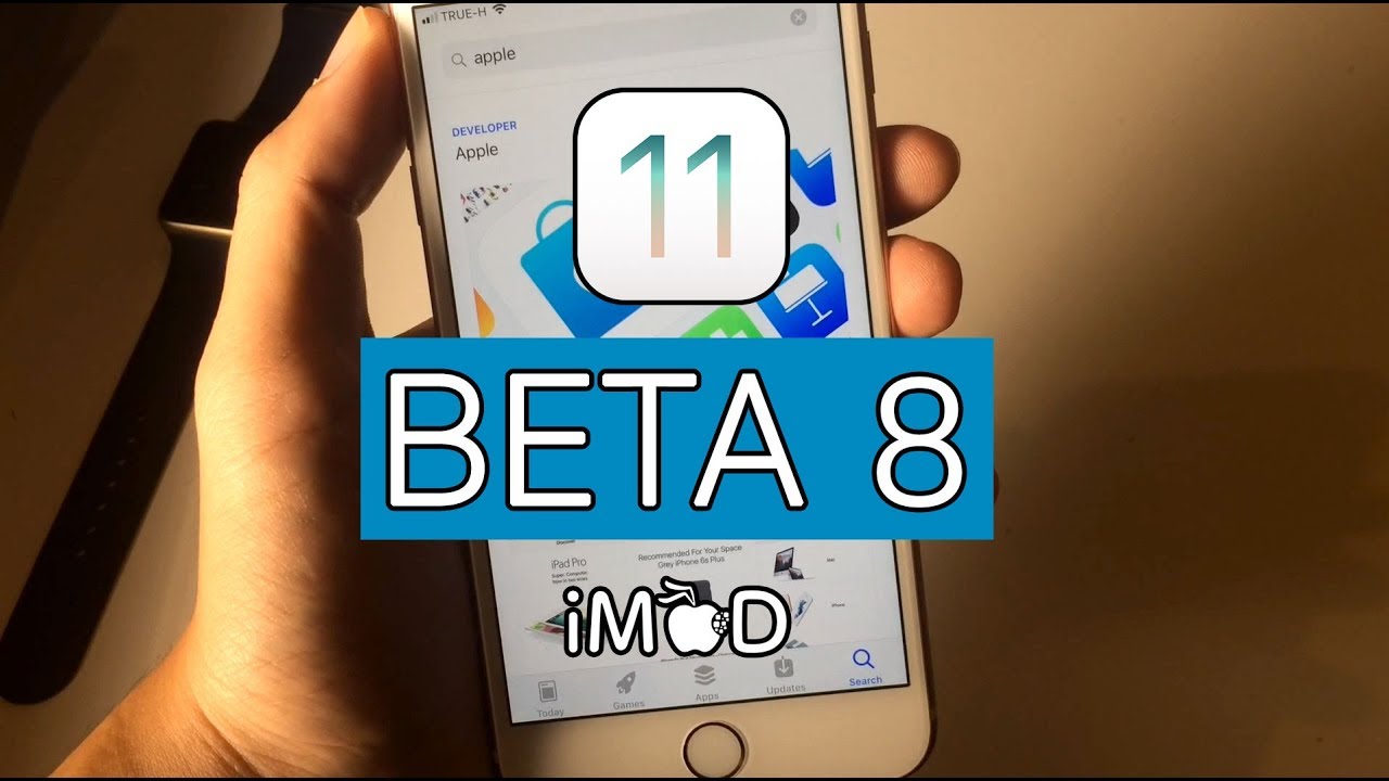 iOS 11 Developer Beta 8 สำหรับนักพัฒนามาแล้ว!! โค้งสุดท้ายก่อนปล่อยเวอร์ชันทางการ