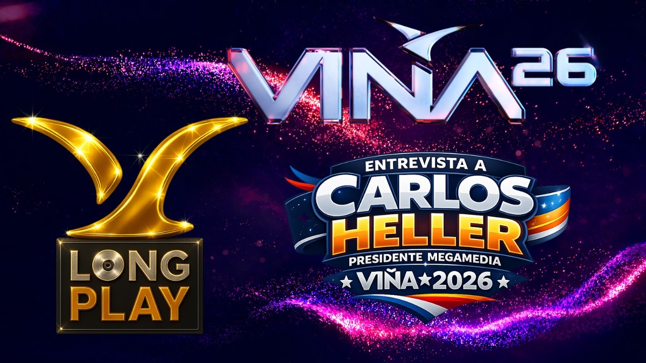 Carlos Heller , Presidente Megamedia , entrevista en Long Play Viña 2026.