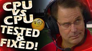 College Football 27 Full CPUvsCPU Sliders Plus Injury & Speed Parity Settings For Max Realism!!