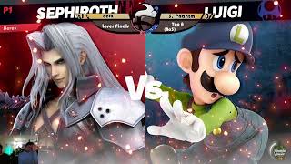 NTSL #67 Losers Finals - derk (Wario/Sephiroth) vs S. Phantm (Fox/Luigi/Cloud) SSBU