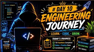 Day 10 of Engineering Journey documentation series| #Daily progress update |